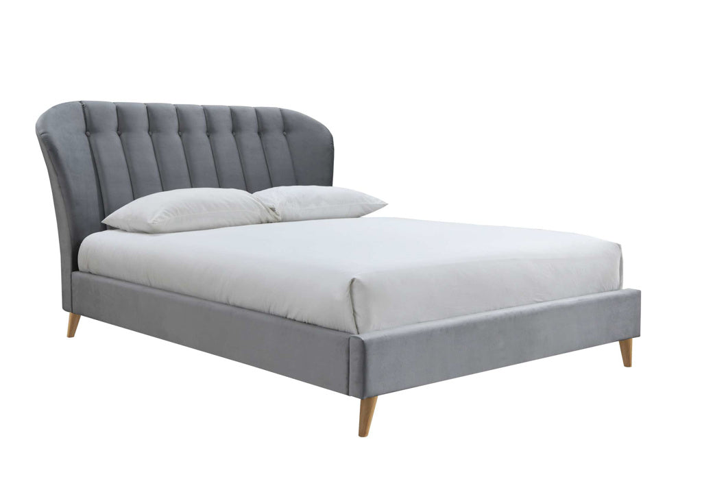 Birlea Elm Fabric Bed - Grey 4