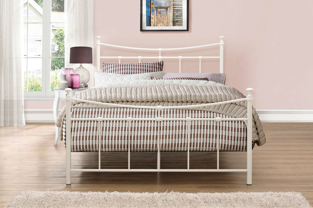 Birlea Emily Bed Frame - Cream – Bed Factory Direct