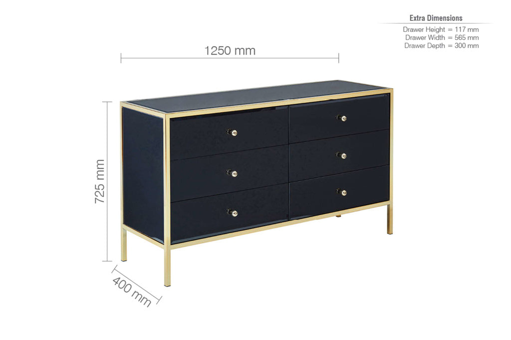 Birlea Fenwick 4 Drawer Chest 4