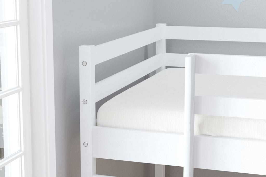 Birlea Frankie Midi Sleeper With Slide - White 2