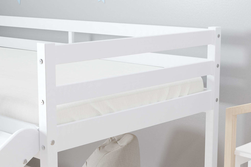 Birlea Frankie Midi Sleeper With Slide - White 3