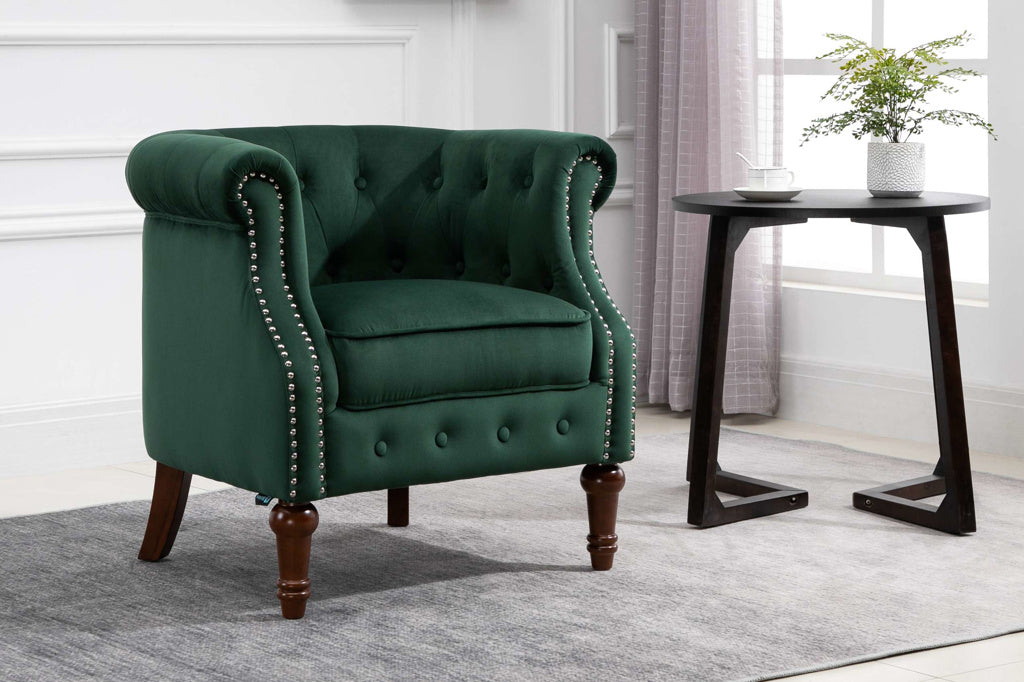 Birlea Freya Chair - Green