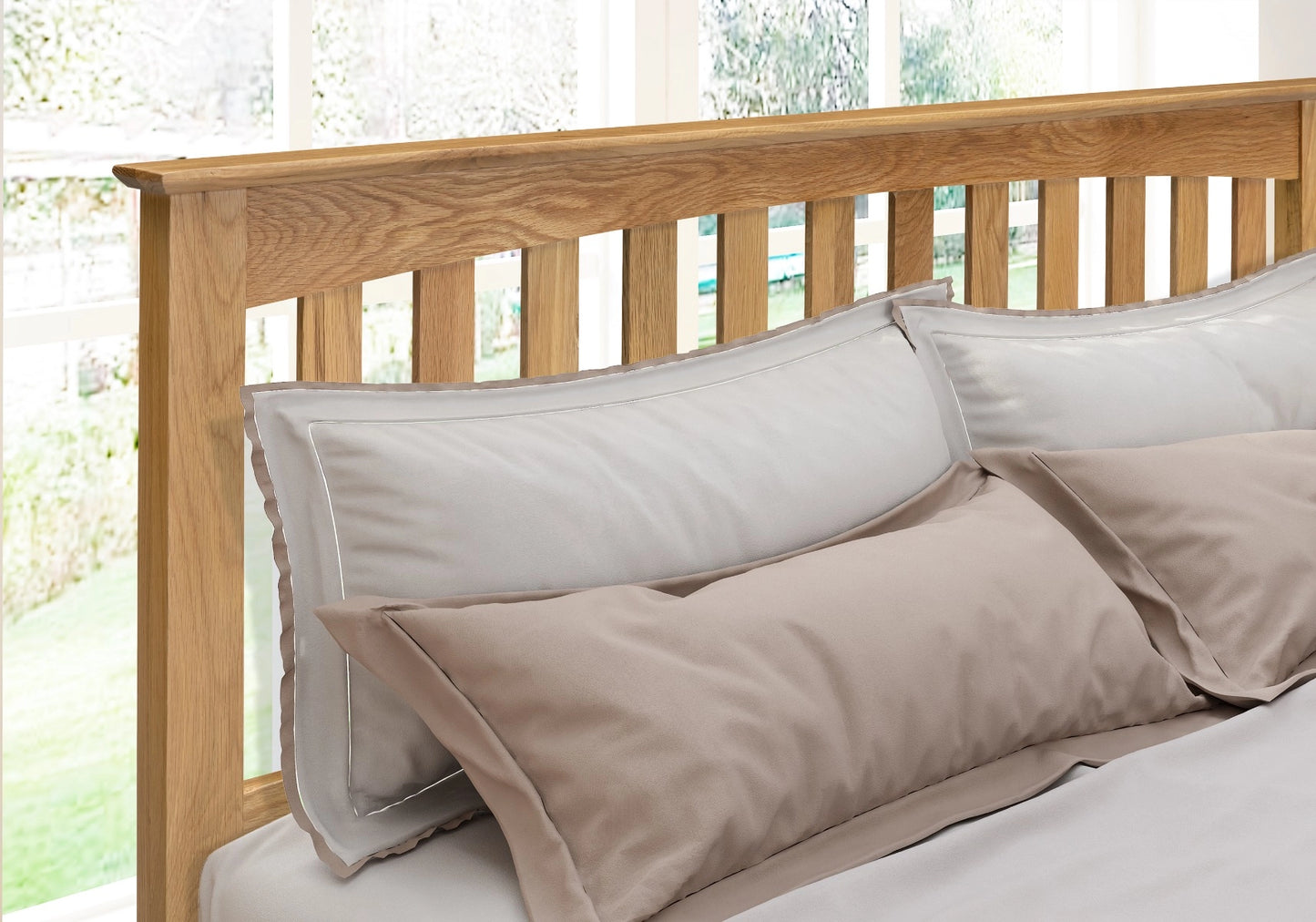 Gladstone Wooden Bed Frame - Double 4