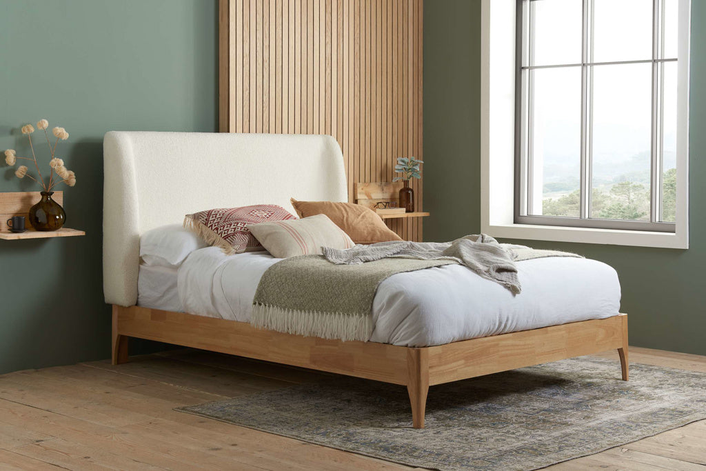 Birlea Halfden Wooden Bed Frame - Double