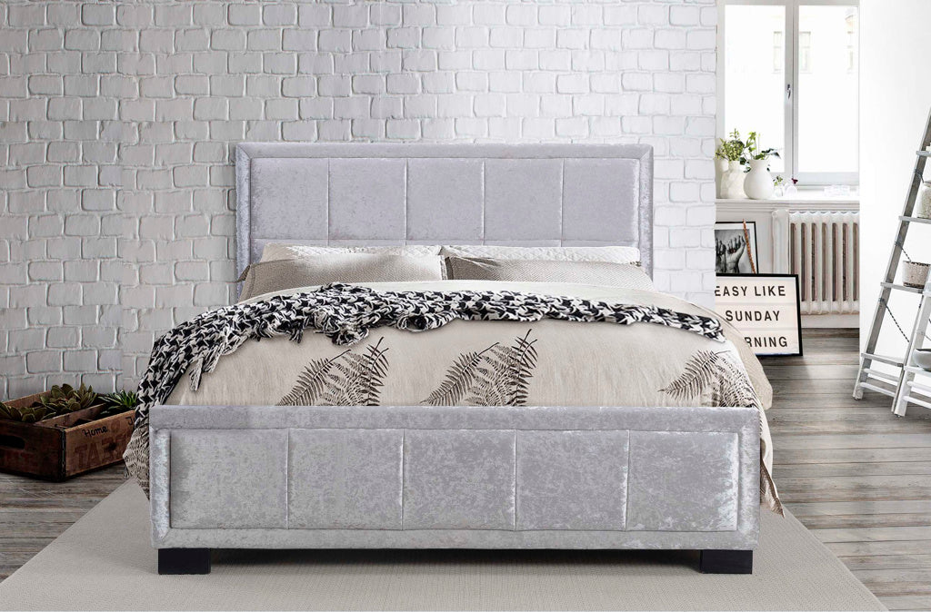 Birlea Hannover Fabric Bed - Grey 2