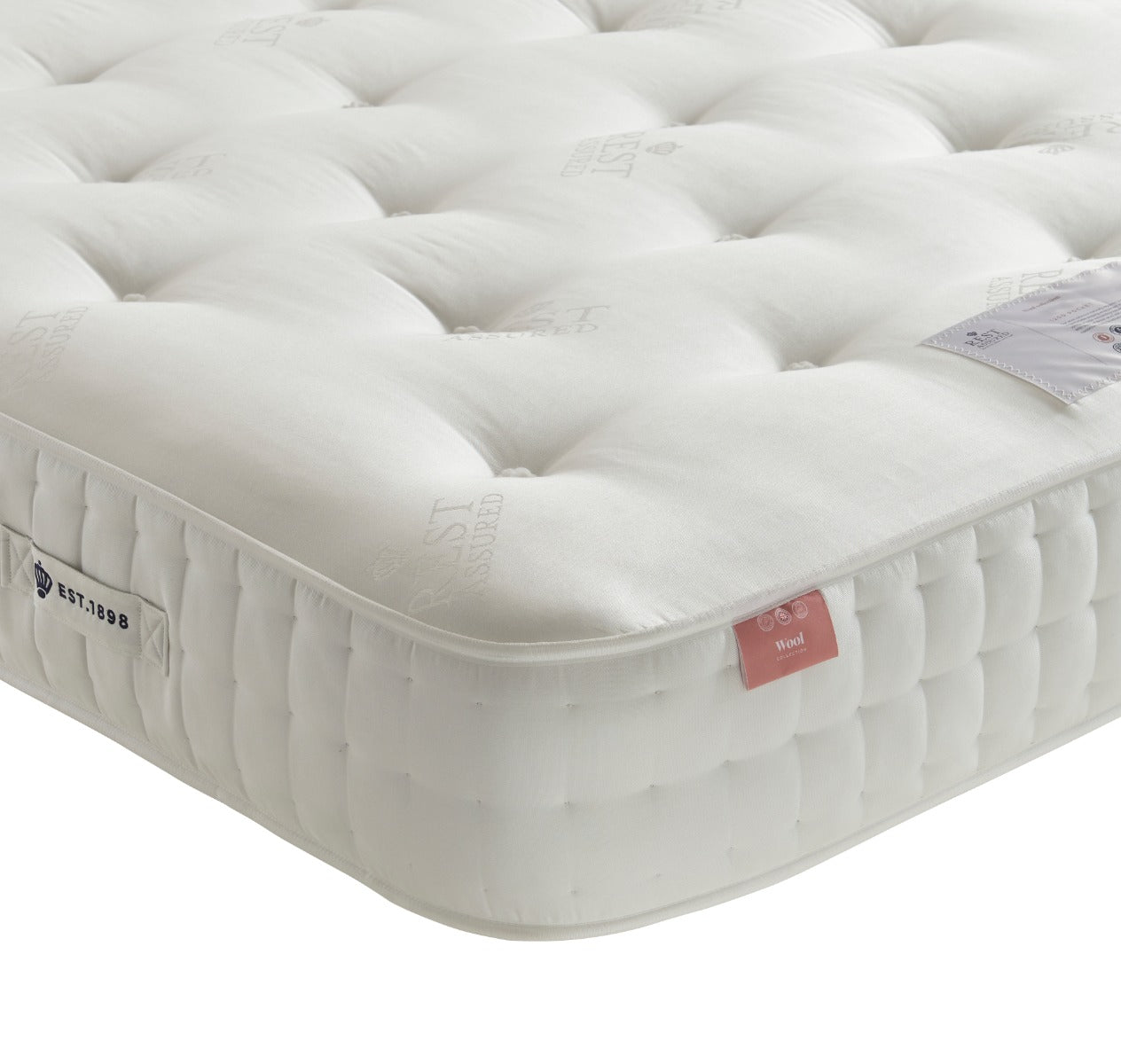 Rest Assured Harwood Divan Bed - Single 2