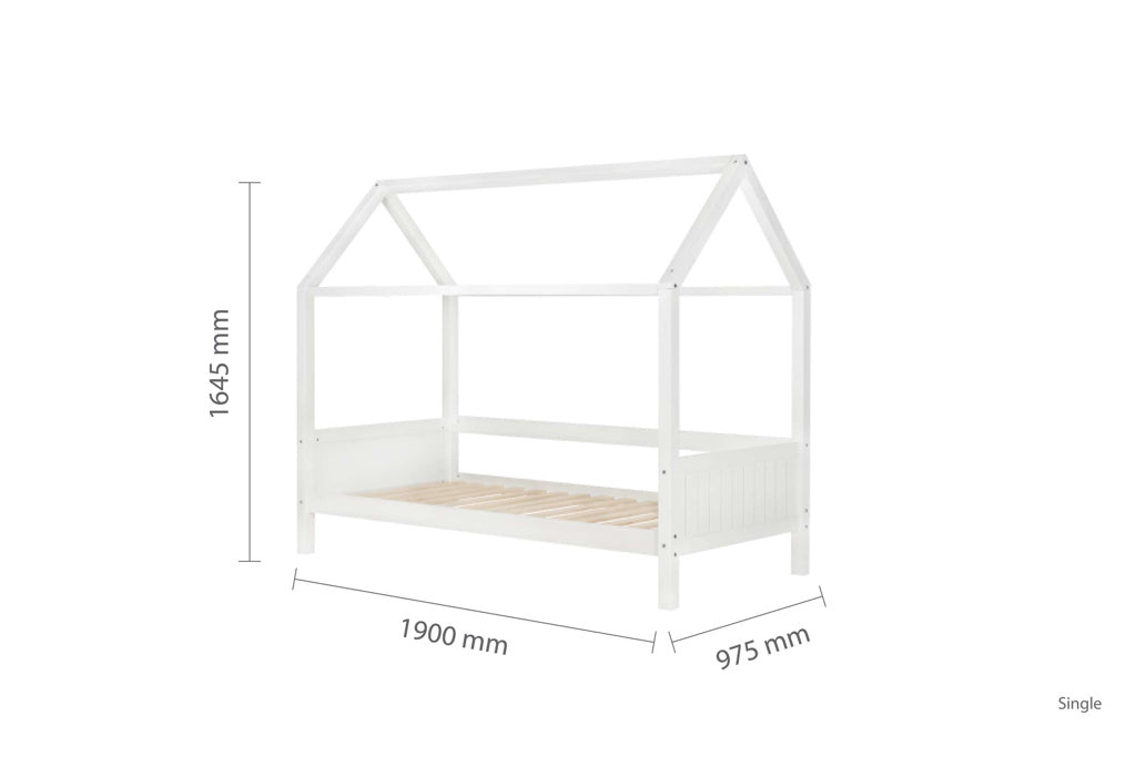 Birlea Home Bed - White 4