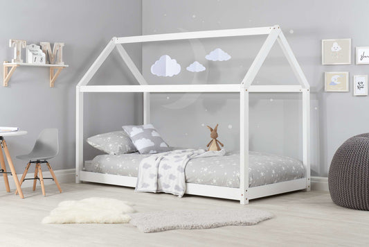 Birlea House Bed - White