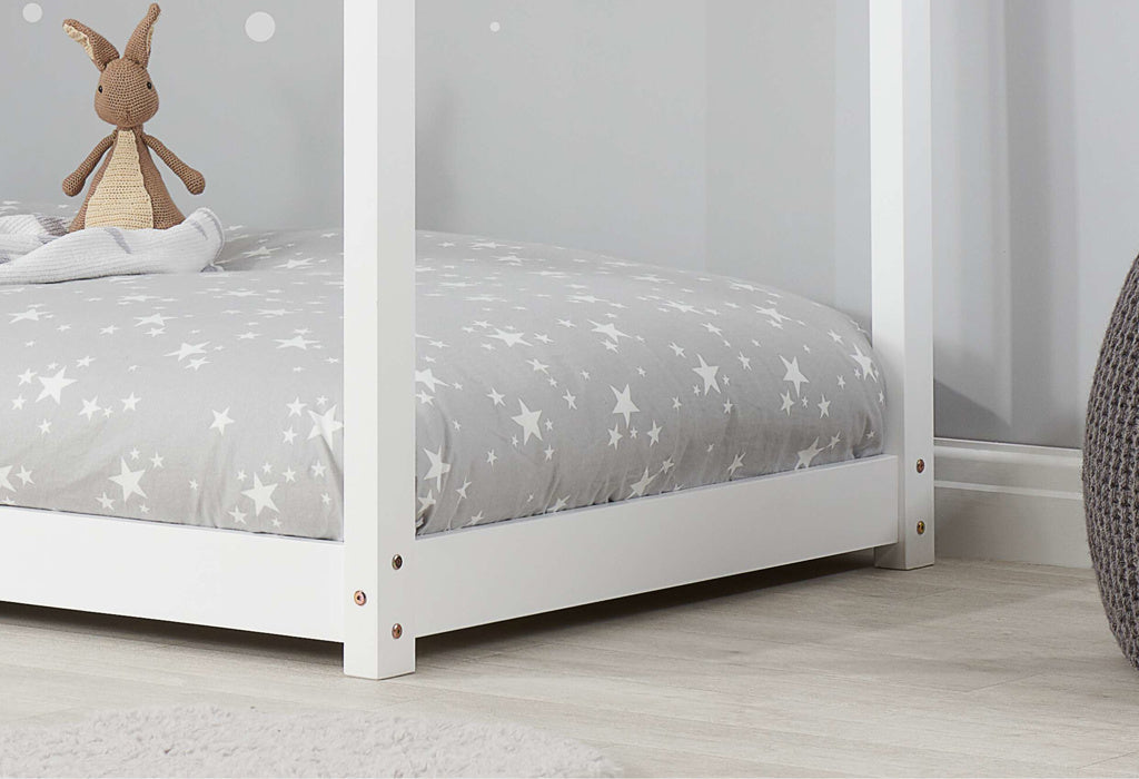 Birlea House Bed - White 2