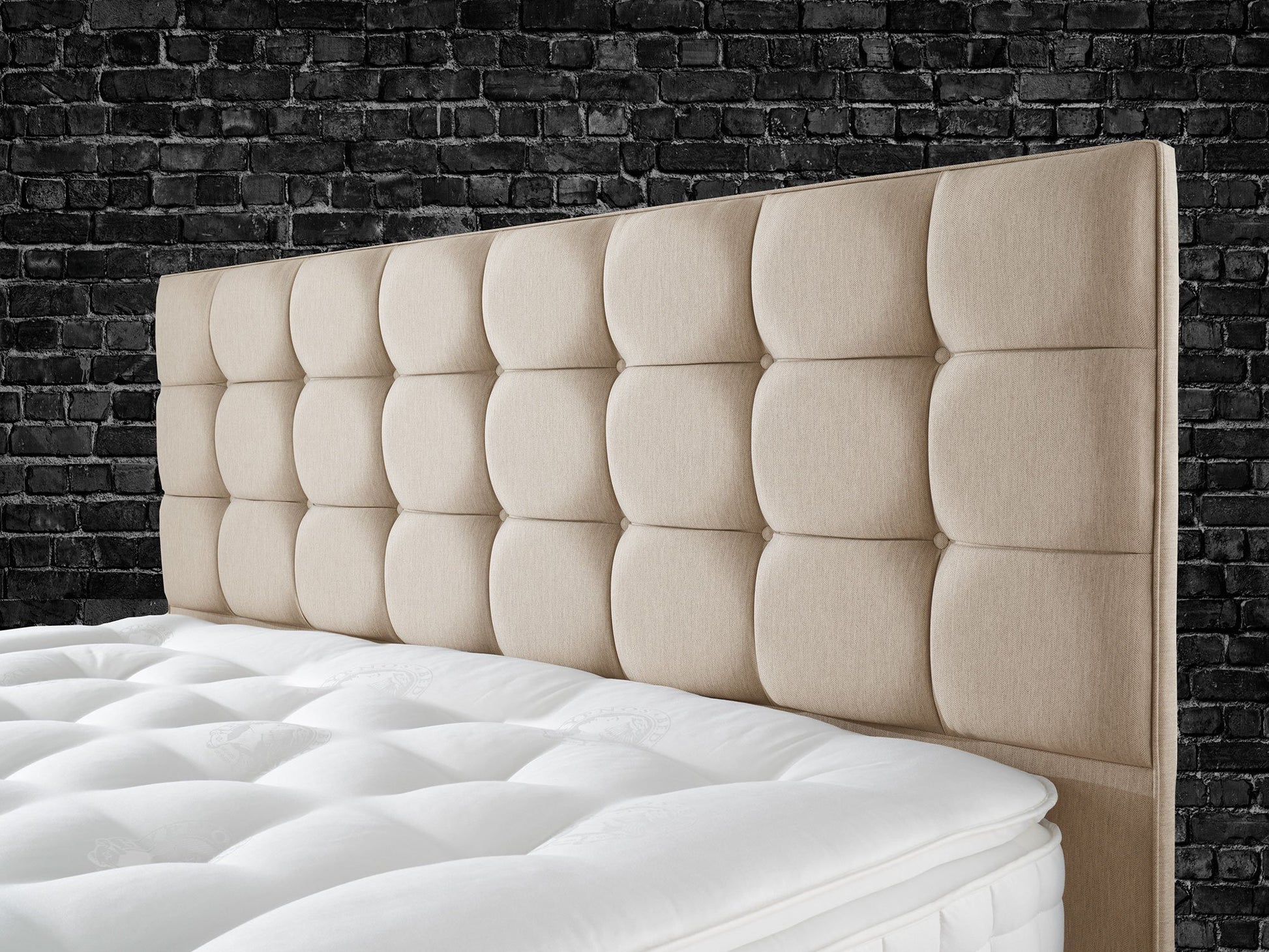 Hypnos Grace Floor Standing Headboard - Double 2