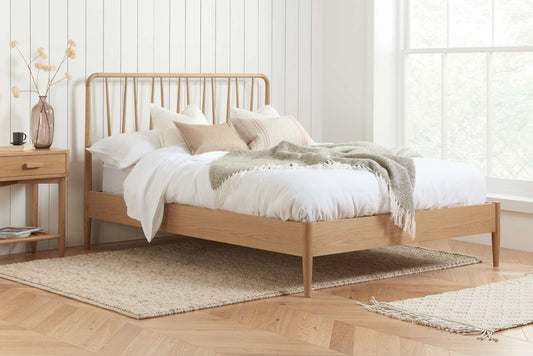 Birlea Jesper Wooden Bed Frame - Double