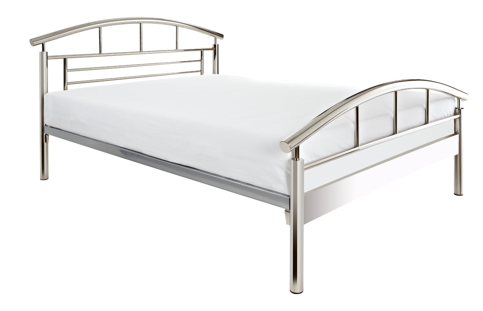 Jupiter Metal Bed Frame - Chrome