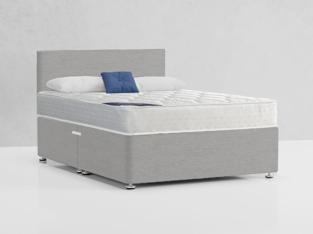 Keswick Express Grey Divan Bed - Double