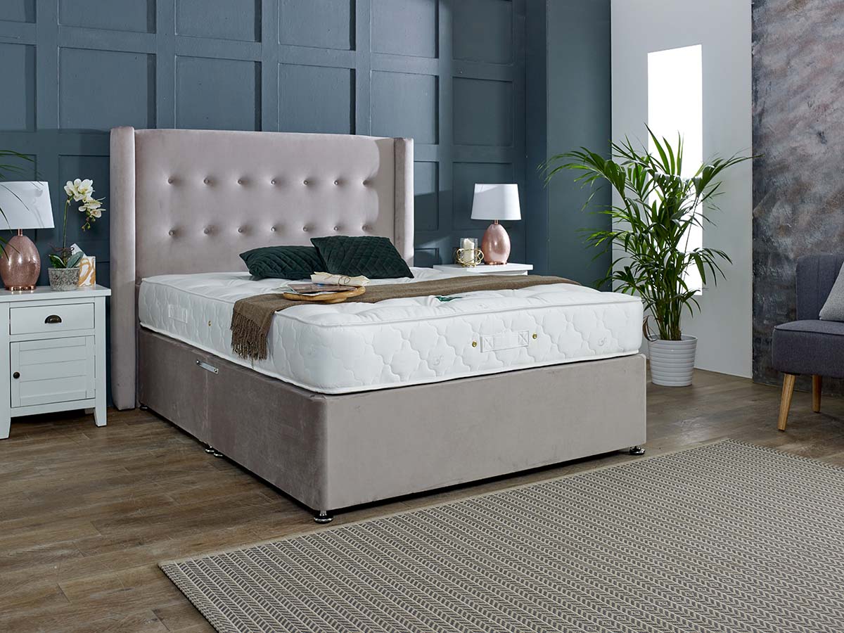 Kingston Pocket Divan Bed - Single