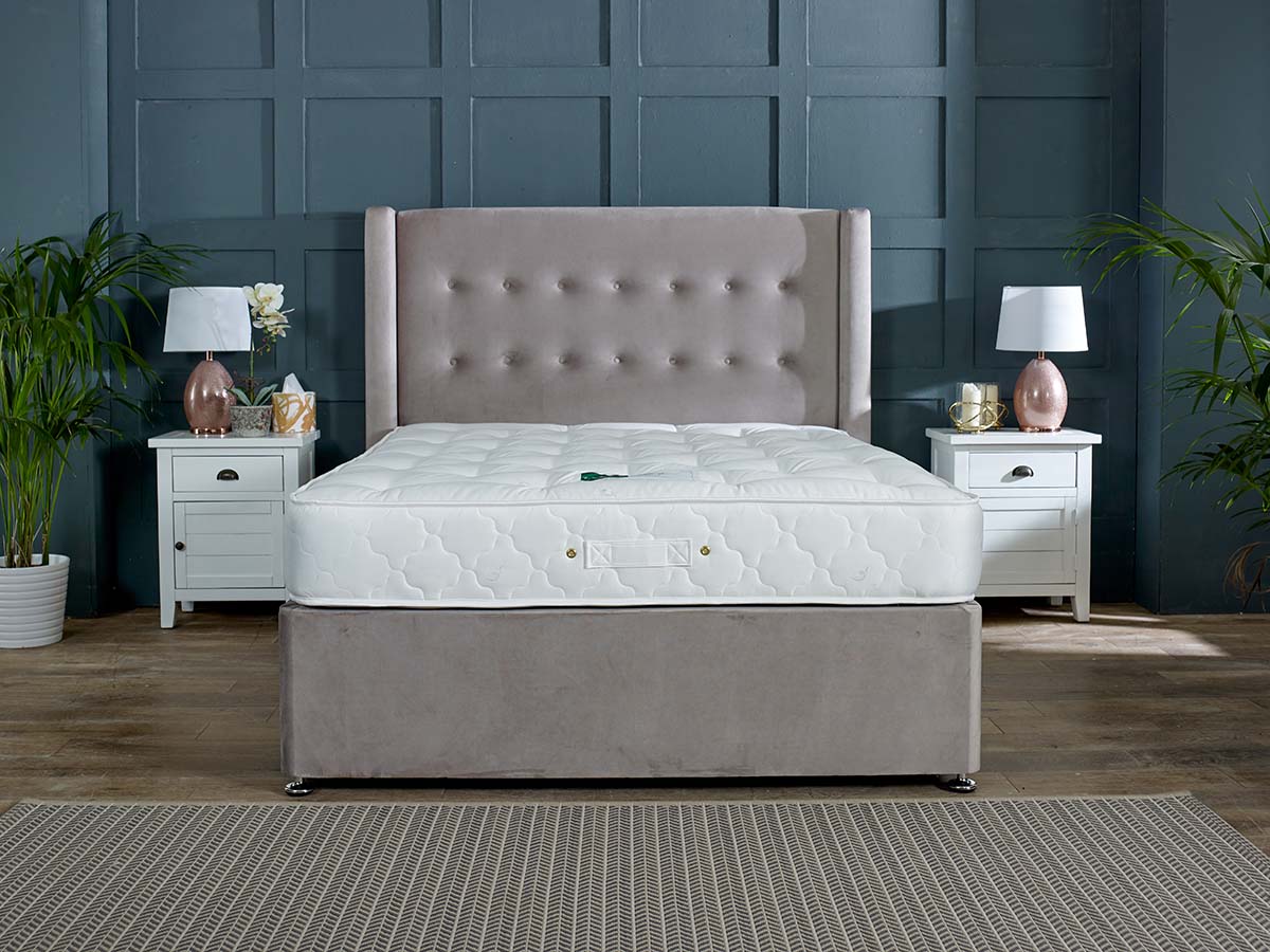 Custom Size Kingston Orthopedic Divan Bed (2ft6 - 4ft Width)