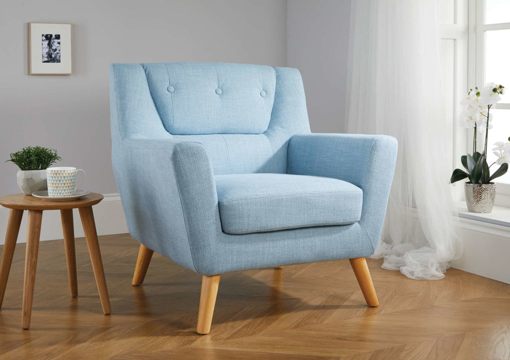 Birlea Lambeth Chair - Duck Egg