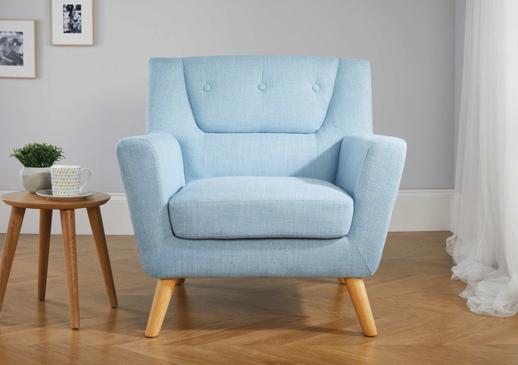 Birlea Lambeth Chair - Duck Egg 2