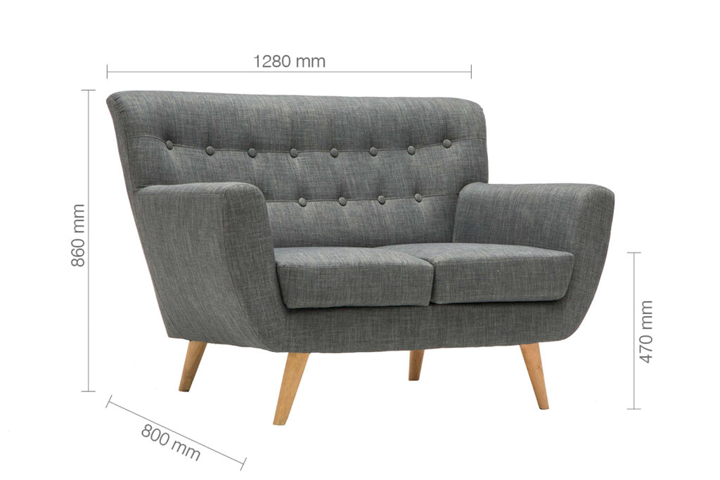 Birlea Loft 2 Seater Sofa 4