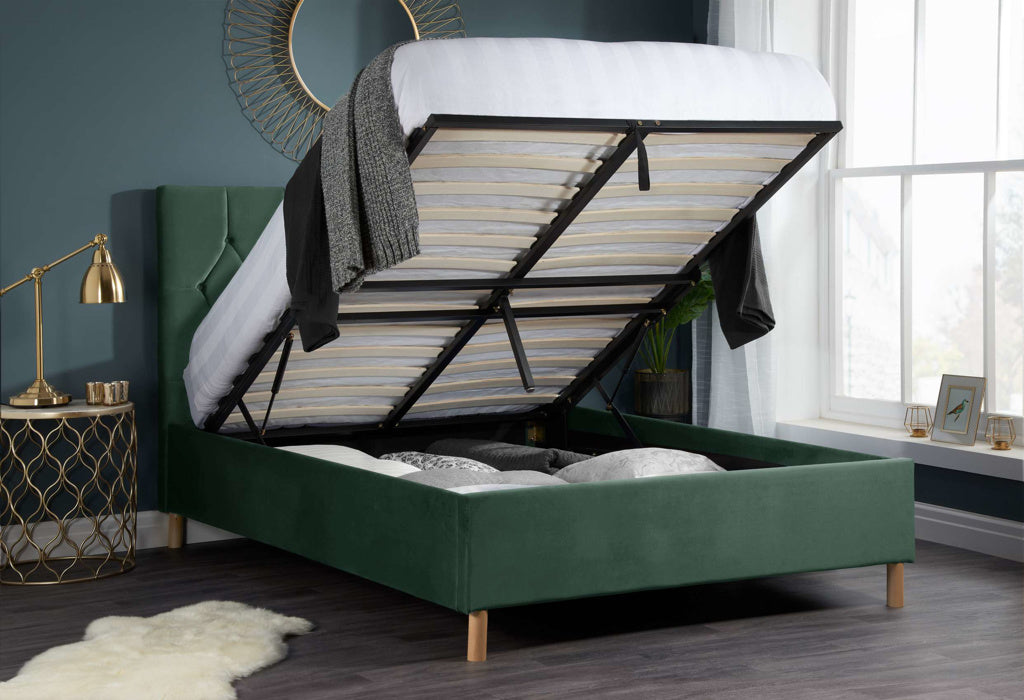 Birlea Loxley Ottoman Bed Frame - Green 2