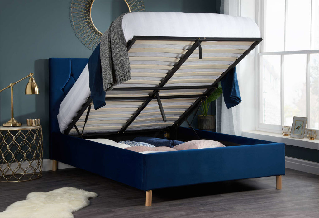 Birlea Loxley Ottoman Bed Frame - Blue 2