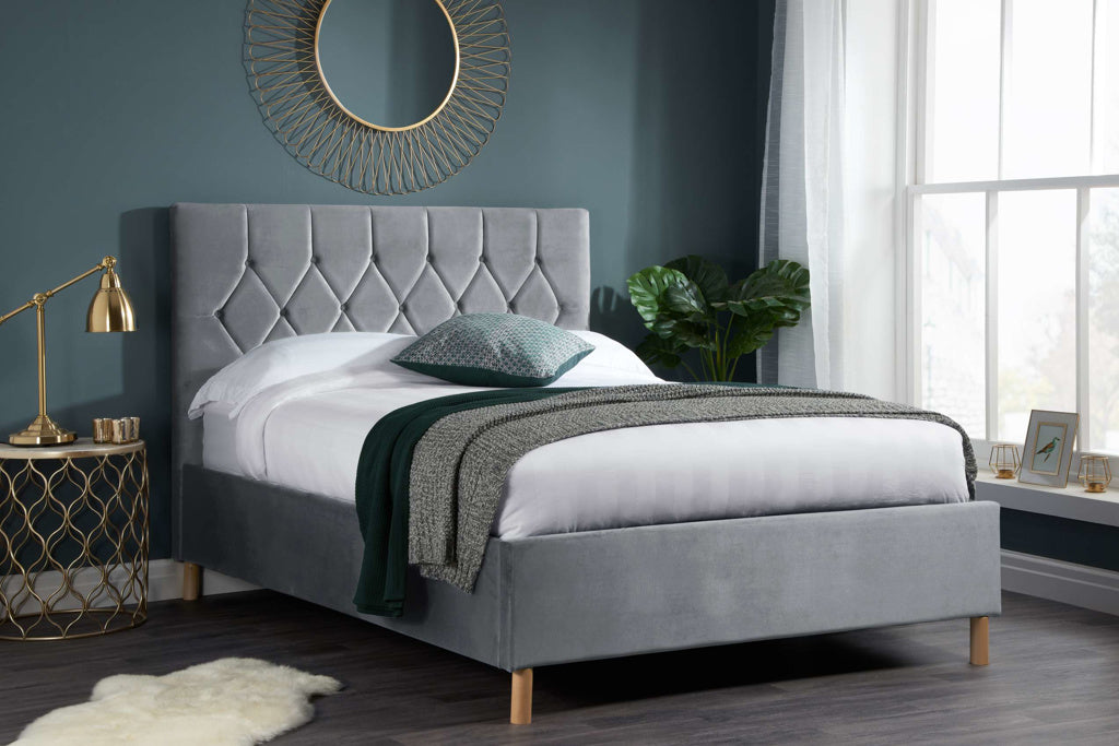 Birlea Loxley Ottoman Bed Frame - Grey