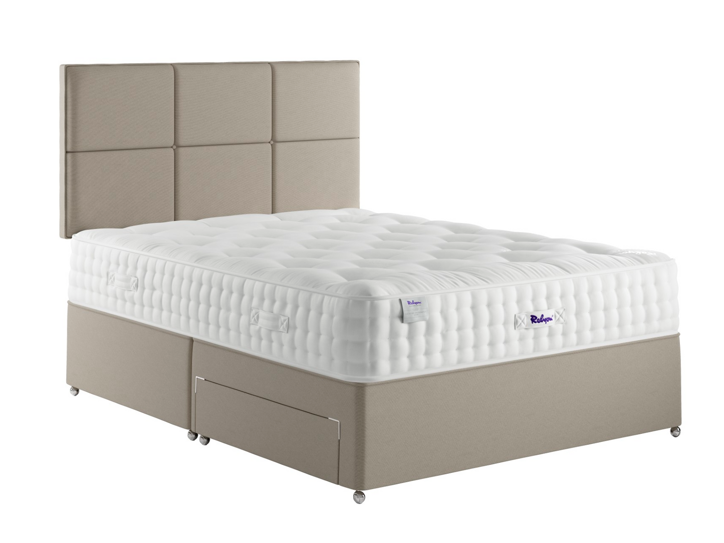 Relyon Luxury Pashmina 2350 Mattress - Superking Zip & Link 4