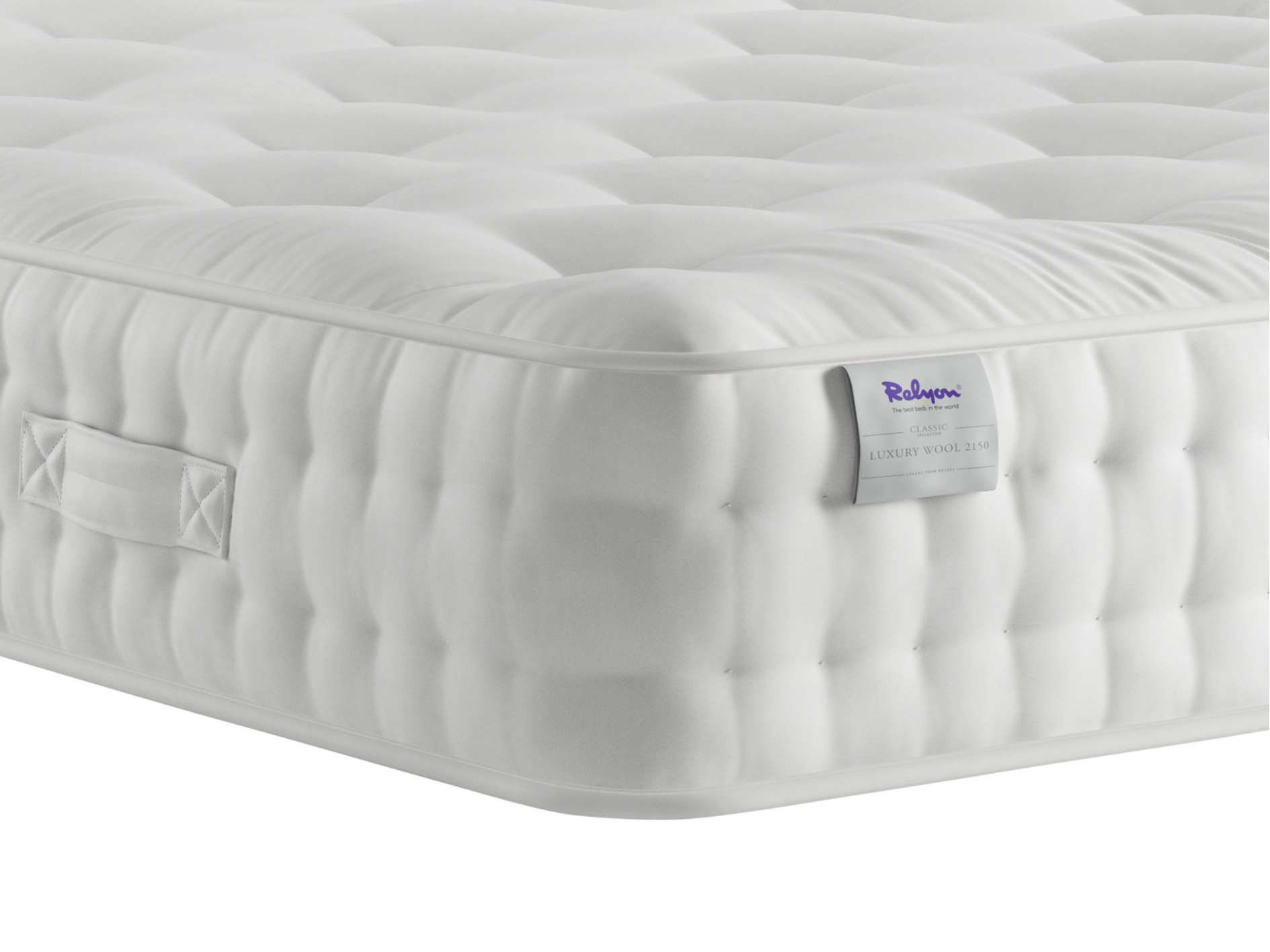 Relyon Luxury Wool 2150 Pocket Mattress - Superking Zip & Link