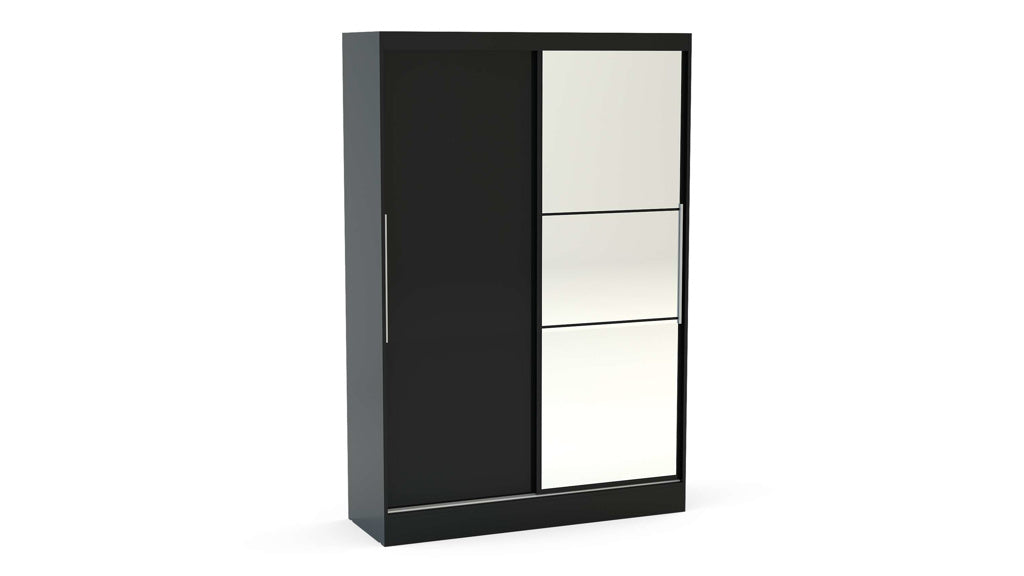 Birlea Lynx 2 Door Sliding Wardrobe - Black 2