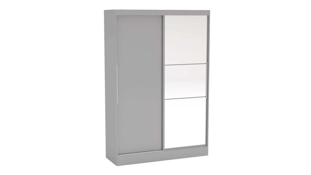 Birlea Lynx 2 Door Sliding Wardrobe - Grey 2