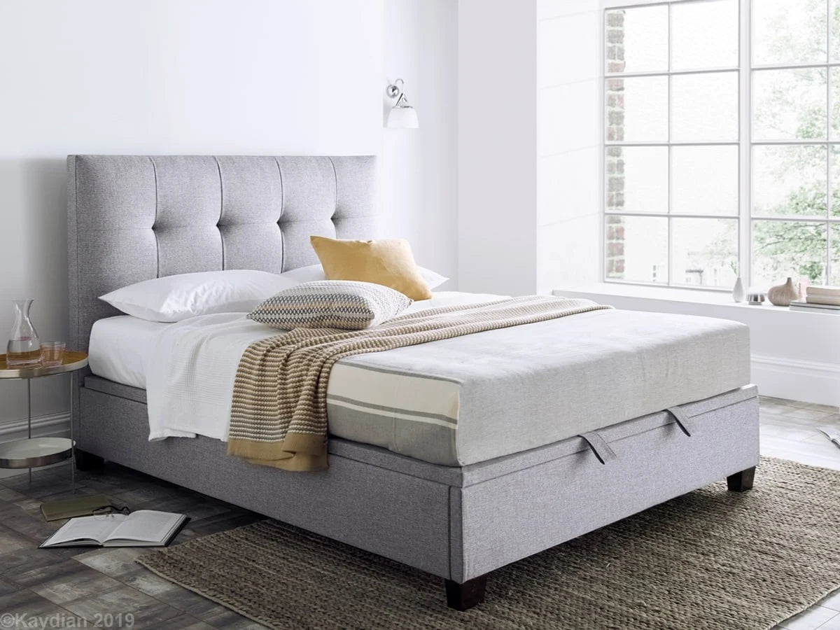 Kaydian Accent Ottoman Bed - Marbella Grey 3