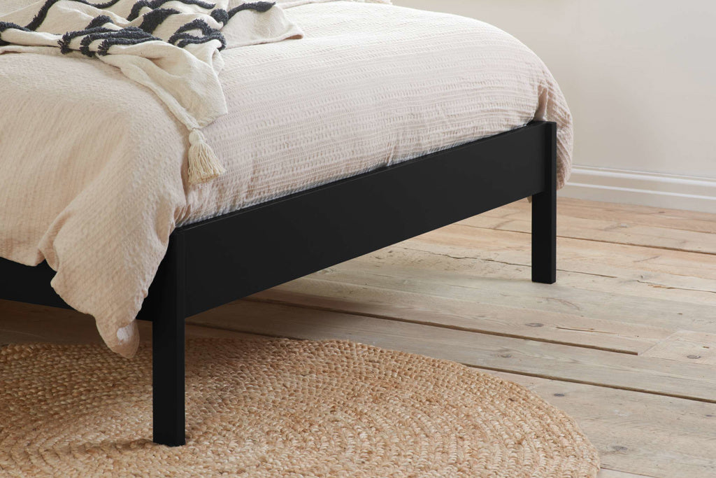 Birlea Margot Rattan Bed Frame - Black 3