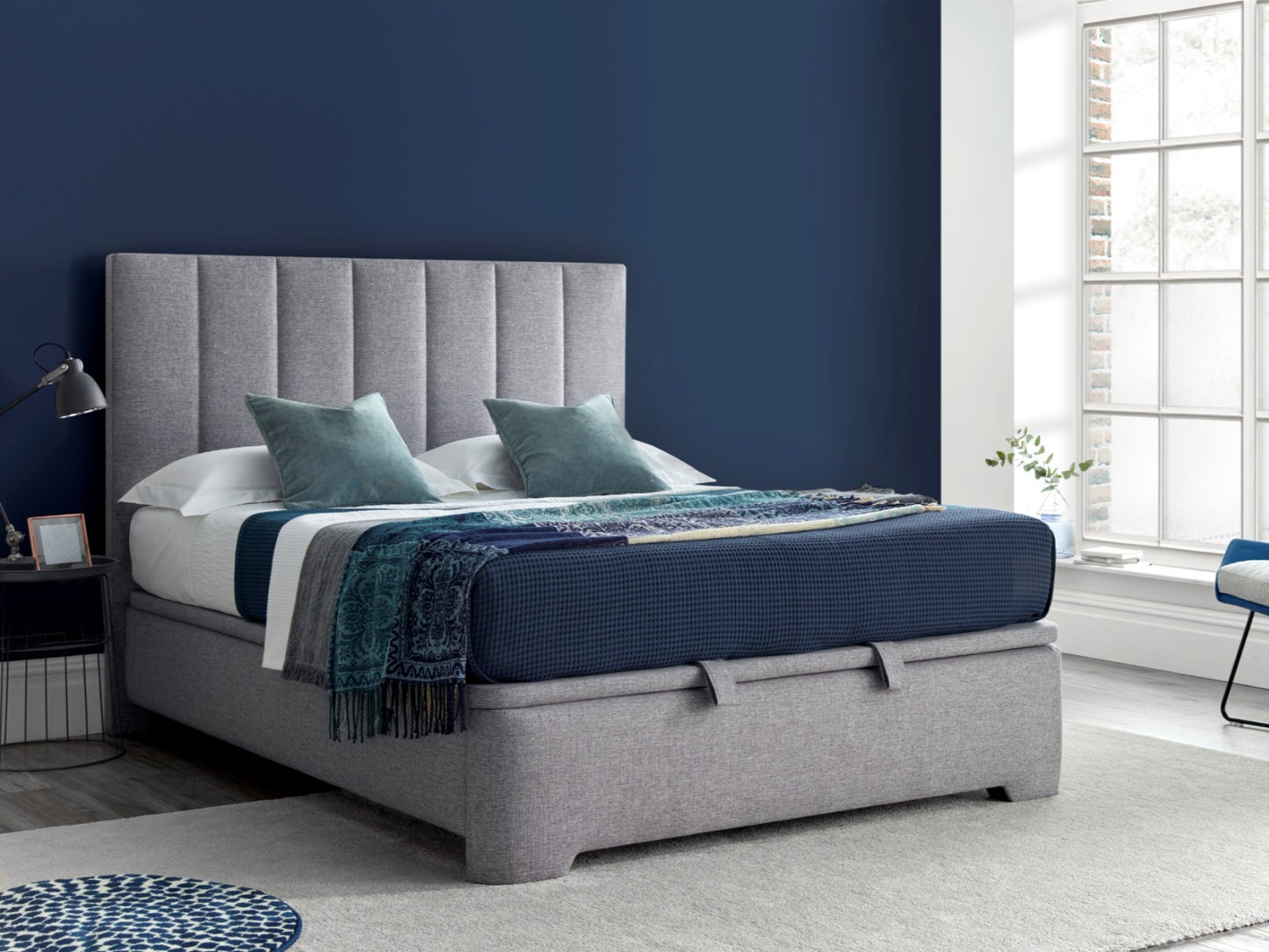 Kaydian Medburn Ottoman Bed - Marbella Grey