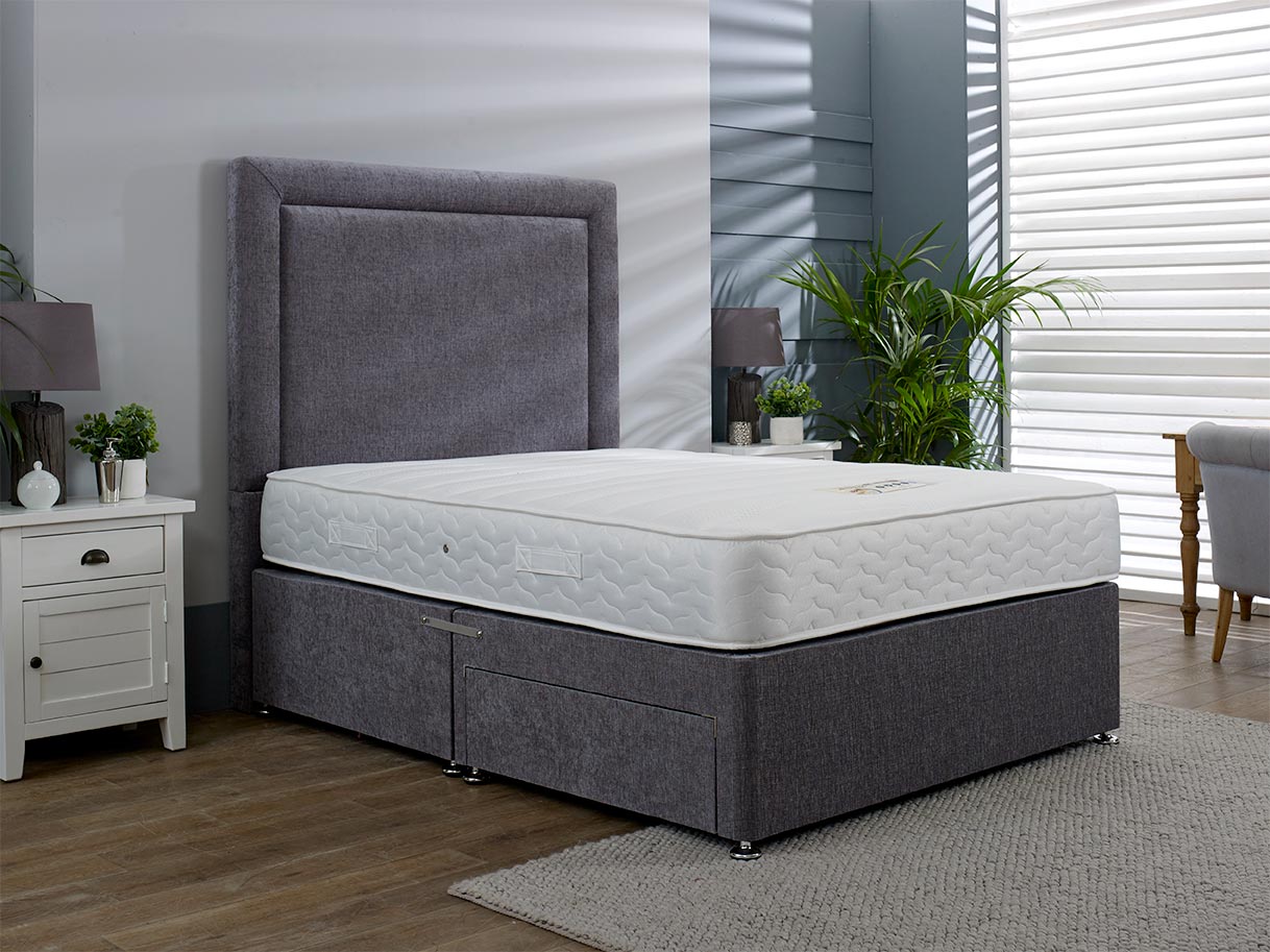 Memory Plus Divan Bed - Single 2