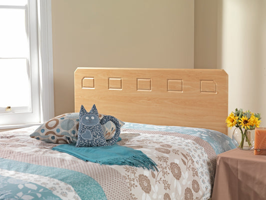 Miami Wooden Headboard - Beech