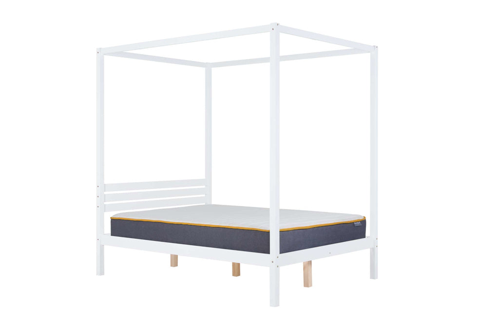 Birlea Mercia Four Poster Bed - White 4