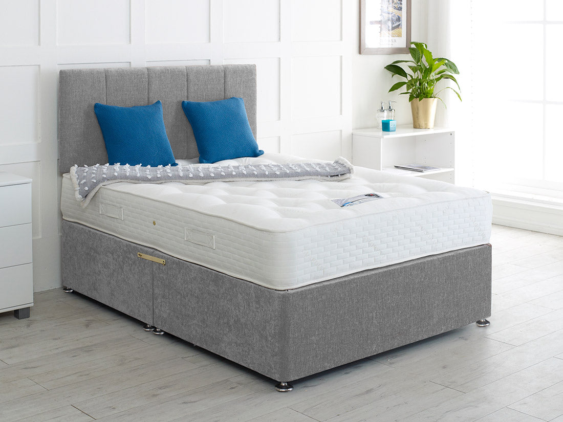 Otto Latex Divan Bed - Superking Zip & Link