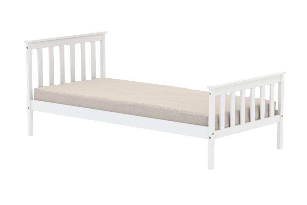 Birlea Oxford White Wooden Bed Frame - Single