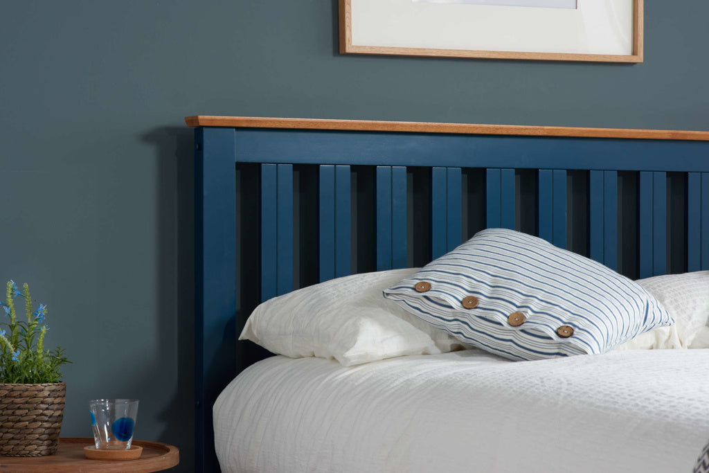 Birlea Phoenix Wooden Ottoman Bed Frame - Navy 3