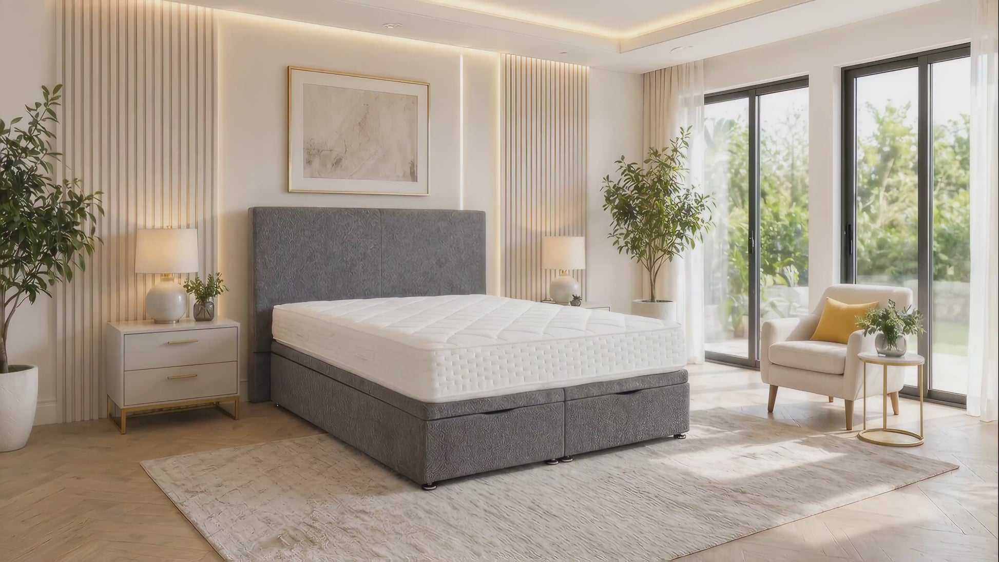 The Signature Electric End Opening Ottoman Divan Base Video