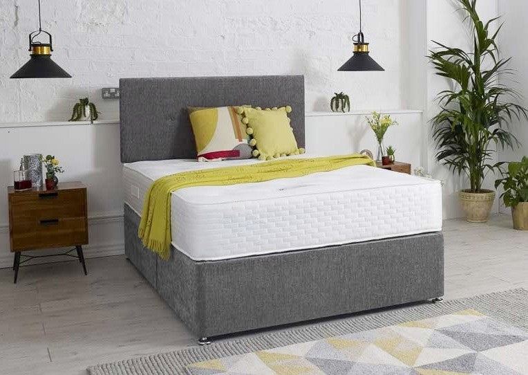 Prime Plaza Pocket 1000 Divan Bed - Single