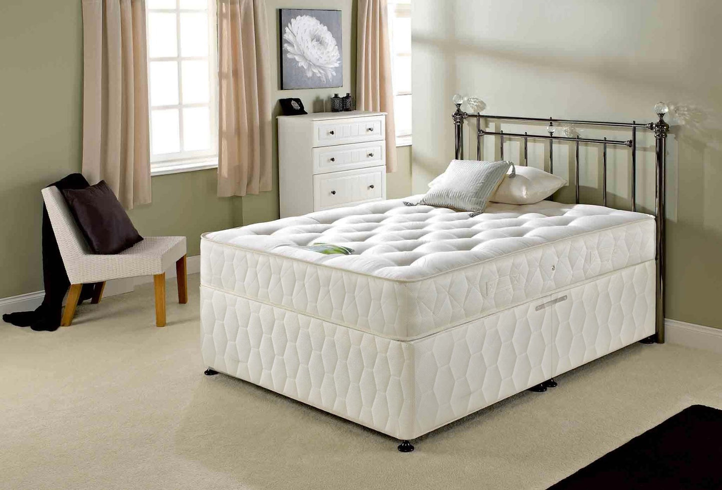 Principal Pocket Divan Bed - Small Double