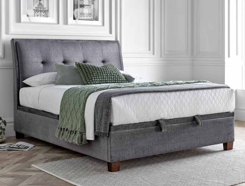 Kaydian Accent Ottoman Bed - Vogue Grey