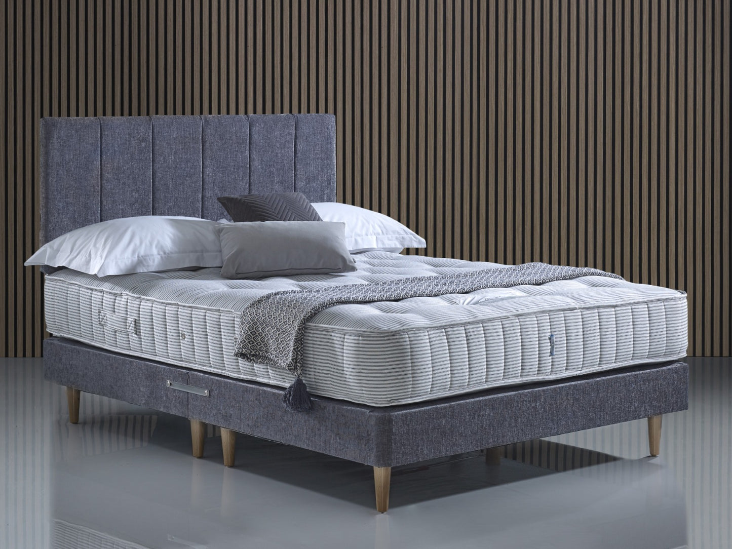 Pullman Pocket Divan Bed - Superking Zip & Link
