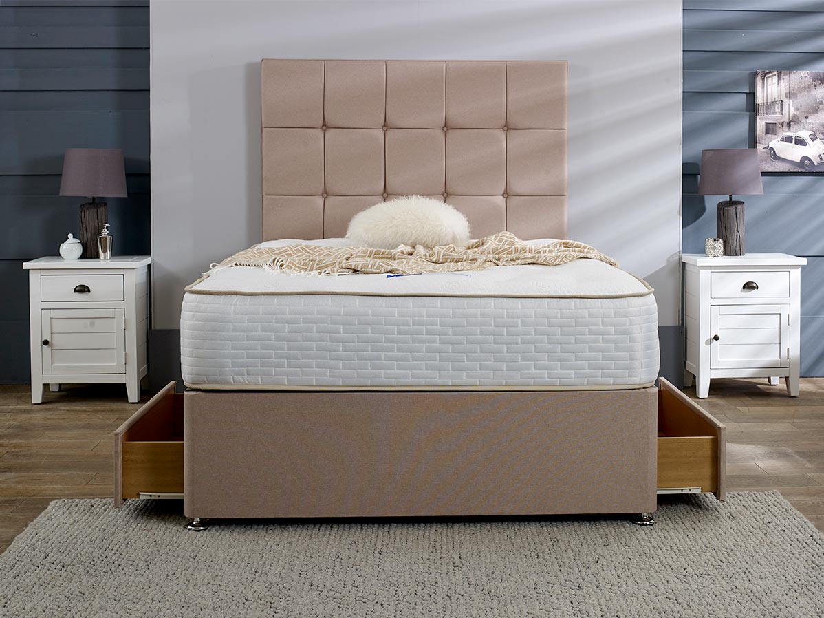 Remy Latex Pocket Divan Bed - Double 2