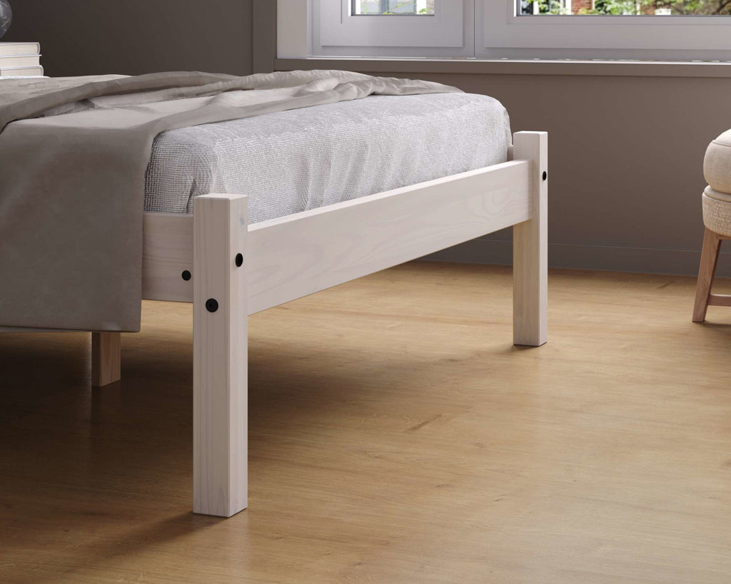 Birlea Rio Wooden Bed Frame - White 3