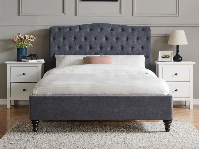 Limelight Rosa Bed Frame - Dark Grey 2