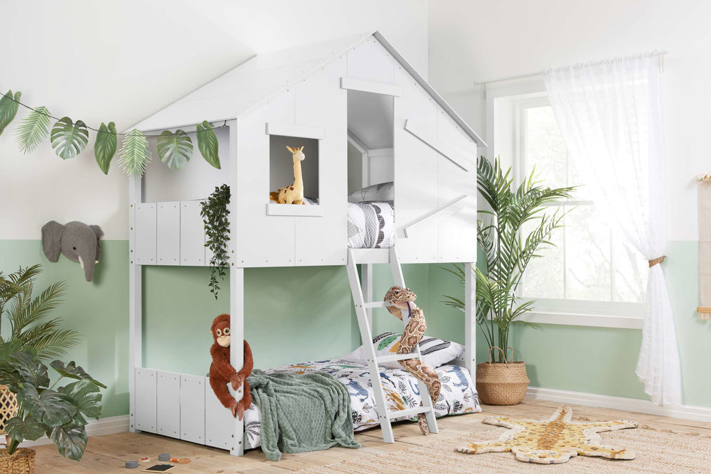 Birlea Safari Bunk Bed - White