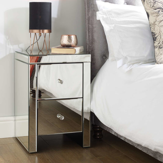 Birlea Seville 2 Drawer Bedside