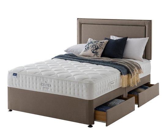 Silentnight Aqua Geltex Divan Bed - Double