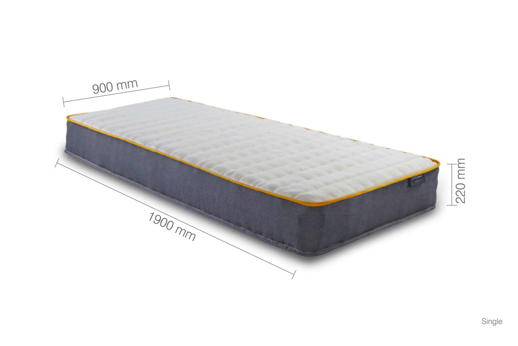 Sleepsoul Balance 800 Mattress - Single dimensions